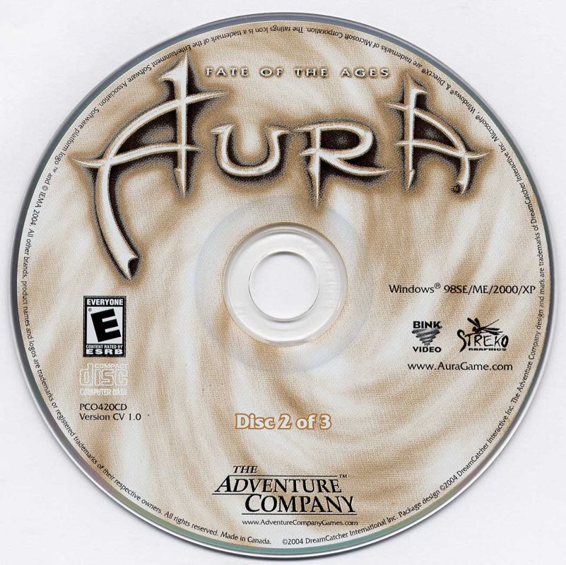 Media for Aura: Fate of the Ages (Windows): Disc 2
