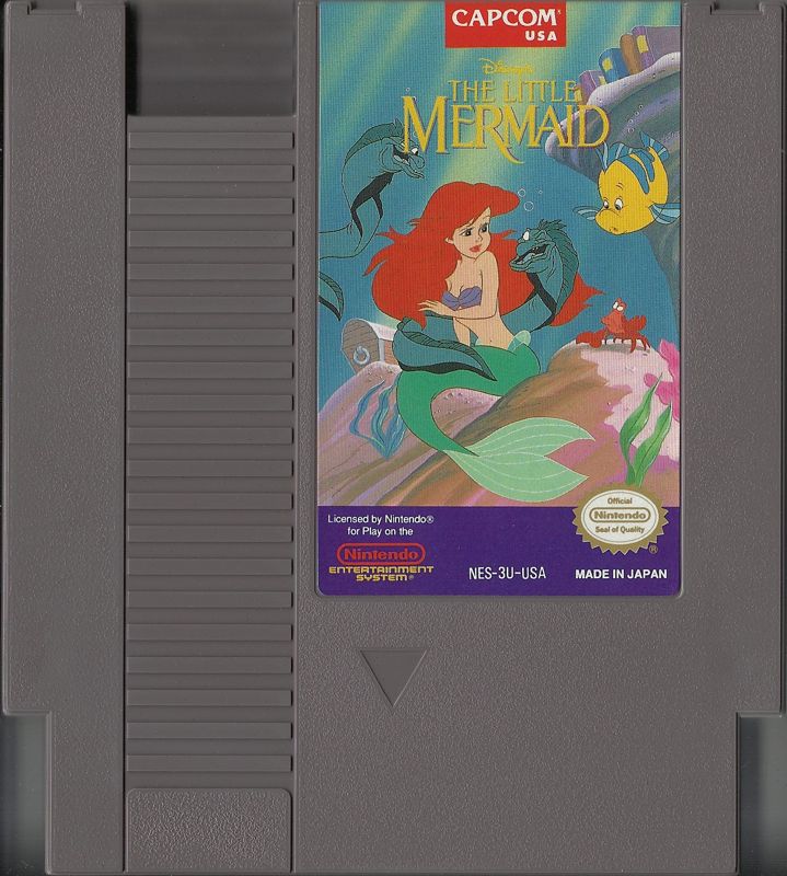 Media for Disney's The Little Mermaid (NES)