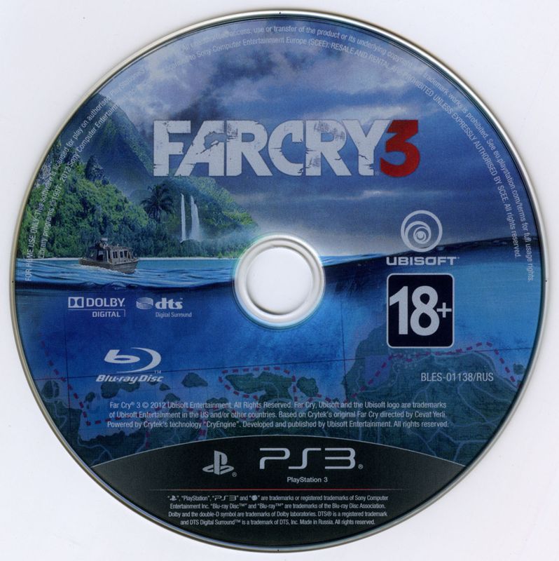 Media for Far Cry 3 (PlayStation 3) (Bundled with PlayStation 3)