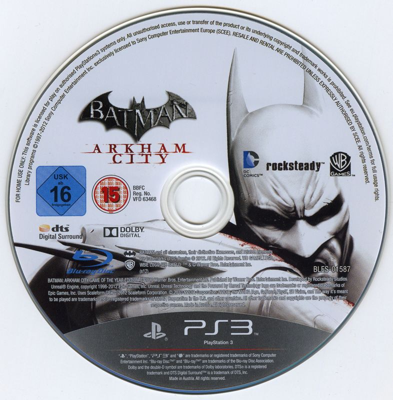 Jogo Batman Arkham City Edição Jogo do Ano - Playstation 3