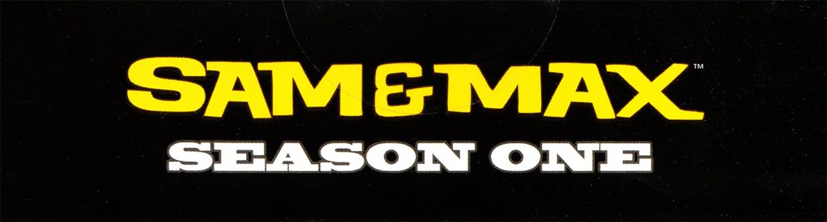 Spine/Sides for Sam & Max: Season One (Windows): Top