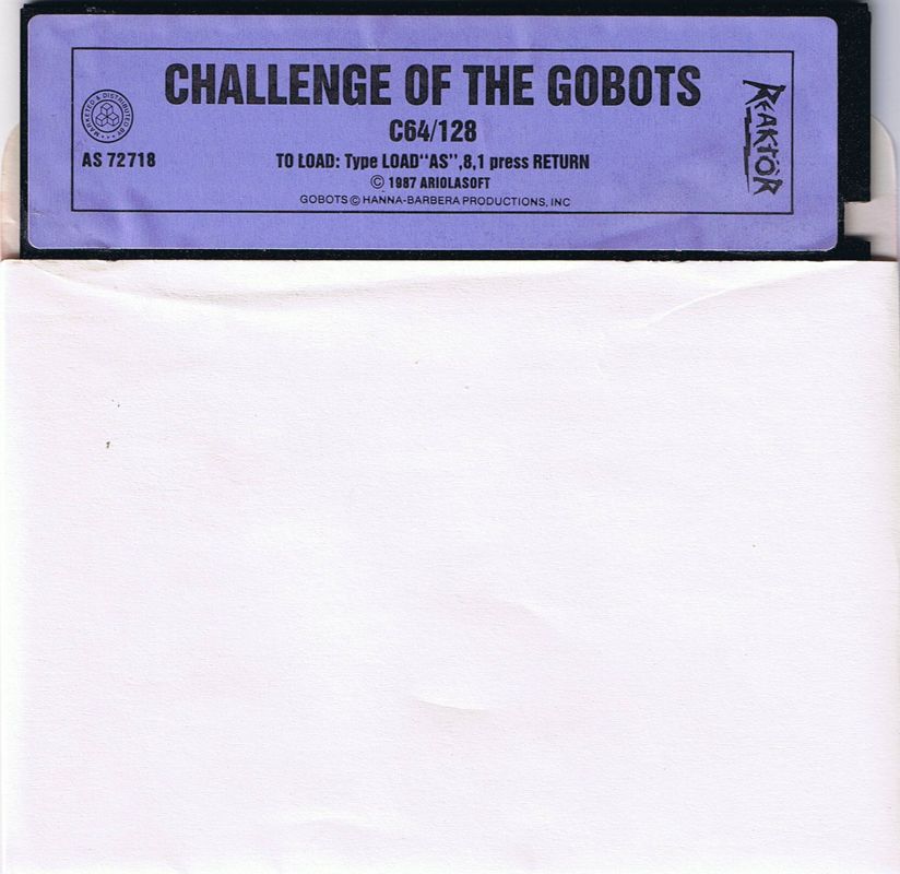 Media for Challenge of the Gobots (Commodore 64)