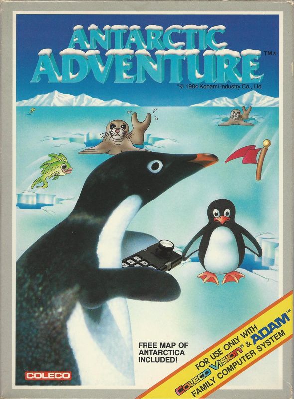 Front Cover for Antarctic Adventure (ColecoVision)