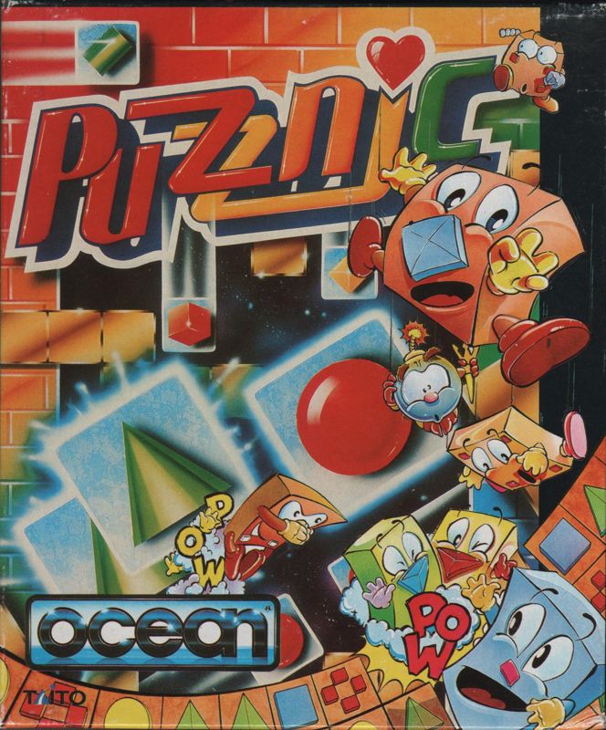 Front Cover for Puzznic (Amiga)