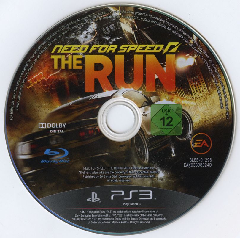 Need For Speed The Run Limited Edition Cover Or Packaging Material Mobygames