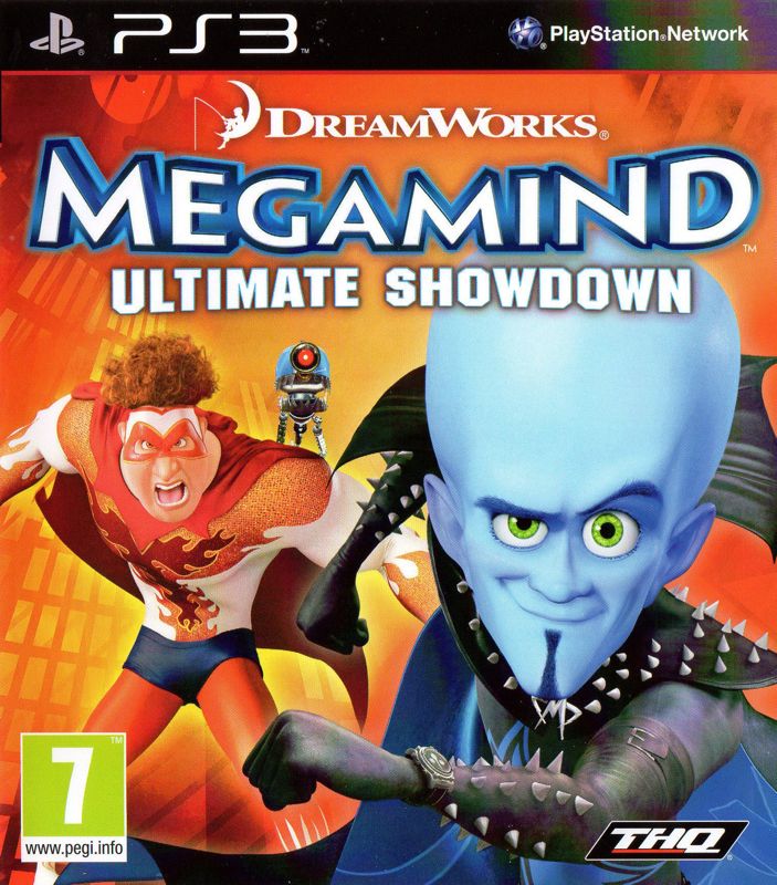 Front Cover for Megamind: Ultimate Showdown (PlayStation 3)