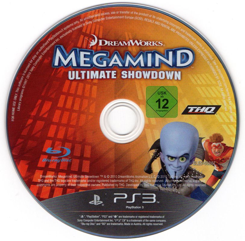Media for Megamind: Ultimate Showdown (PlayStation 3)