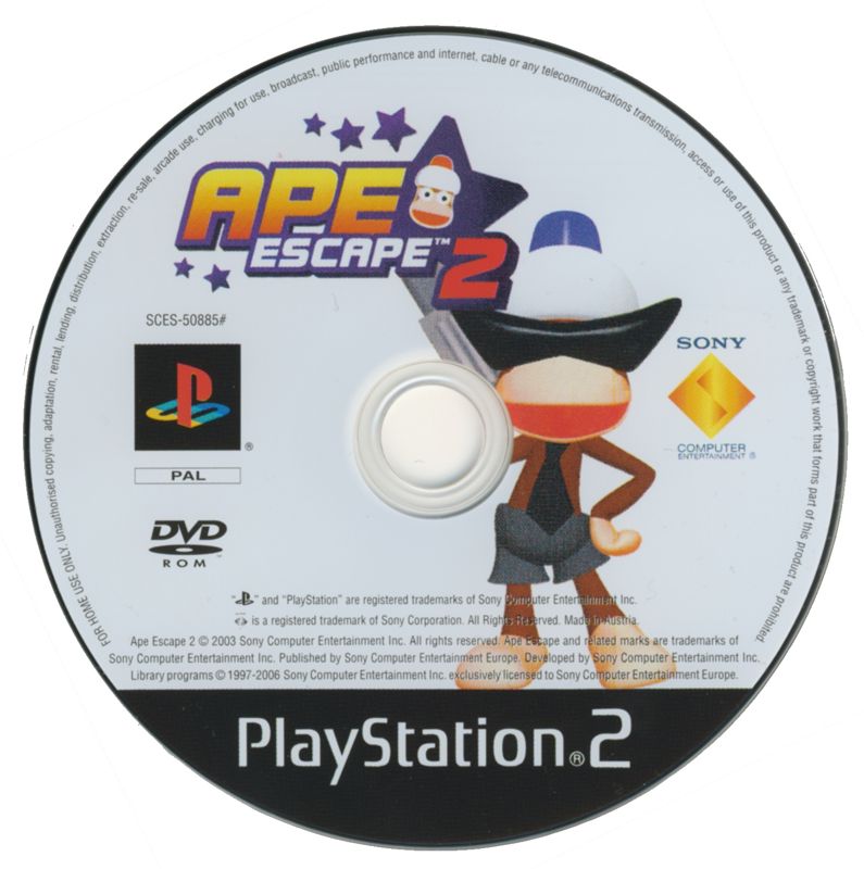 Media for Ape Escape 2 (PlayStation 2) (2006 re-release)