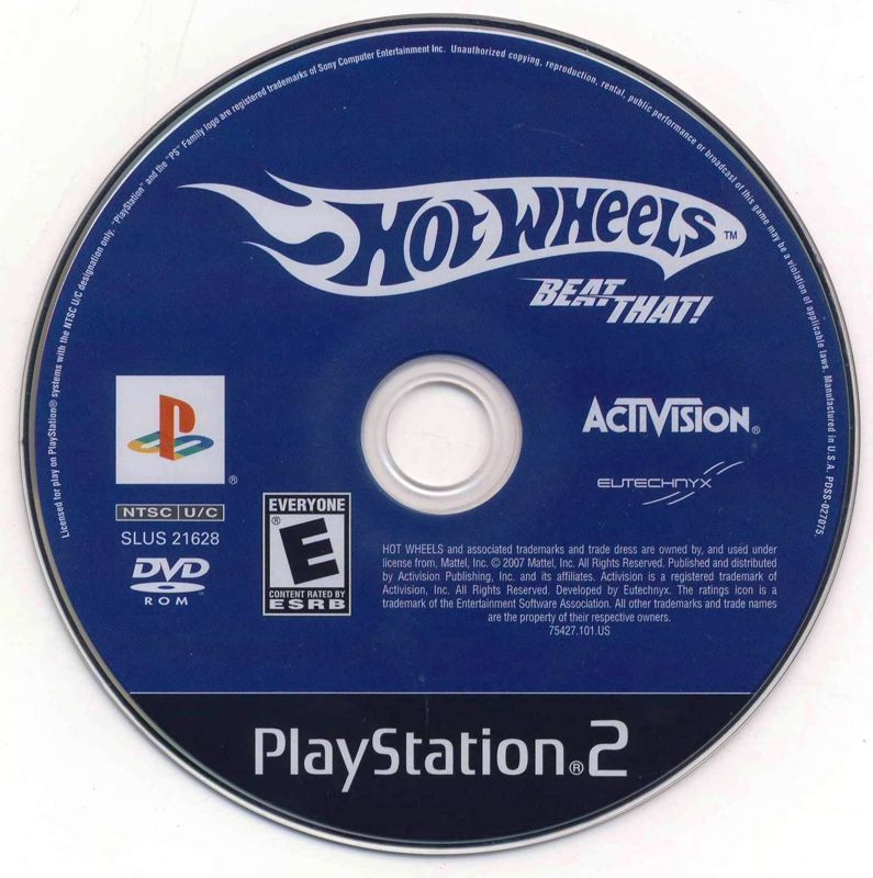 Media for Hot Wheels: Beat That! (PlayStation 2)