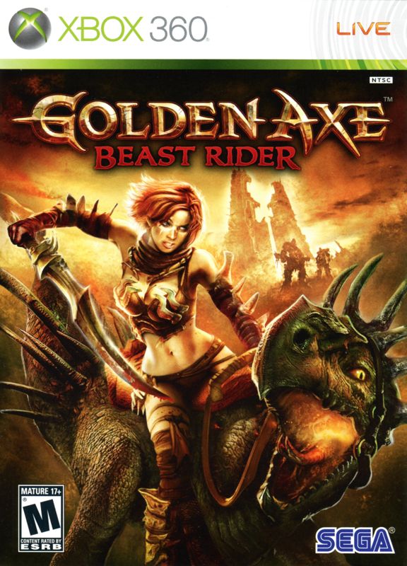 Front Cover for Golden Axe: Beast Rider (Xbox 360)