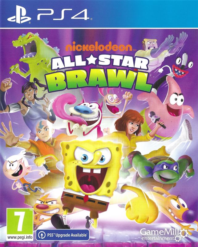 Front Cover for Nickelodeon All-Star Brawl (PlayStation 4)