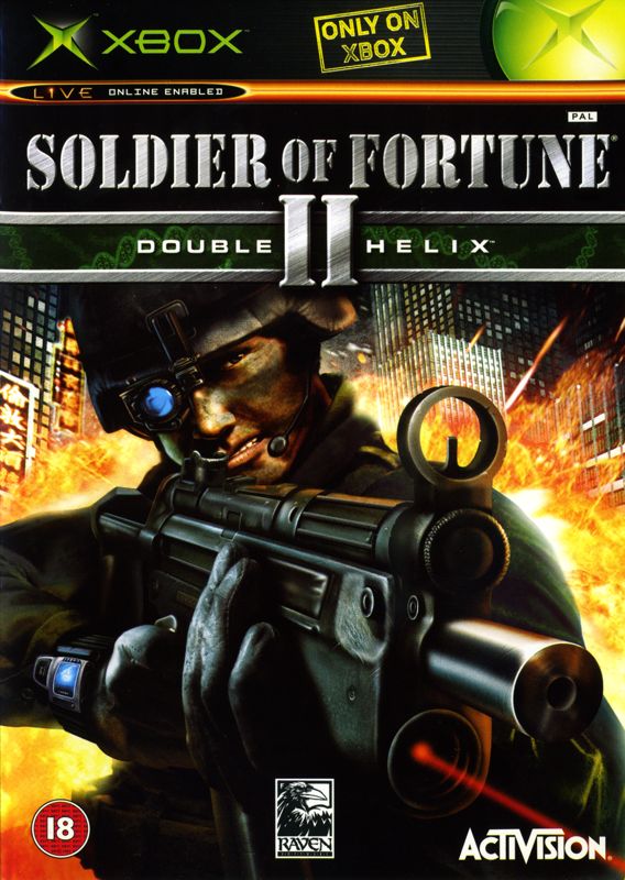 Front Cover for Soldier of Fortune II: Double Helix (Xbox)