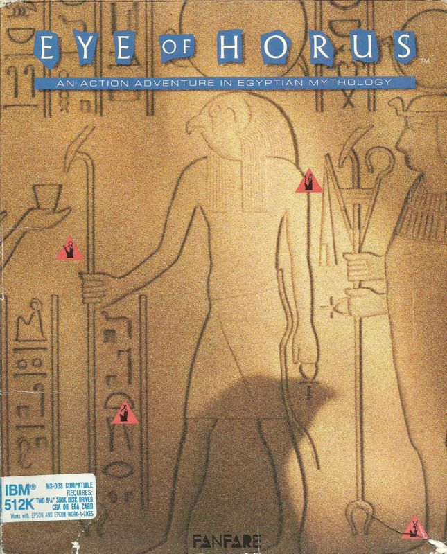 Front Cover for Eye of Horus (DOS)