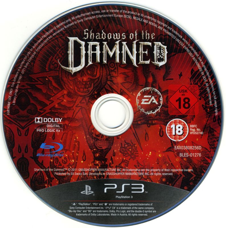 Media for Shadows of the Damned (PlayStation 3)