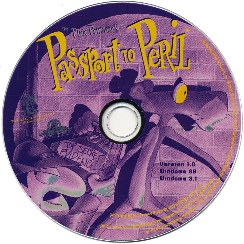 Media for The Pink Panther: Passport to Peril (Windows 3.x)