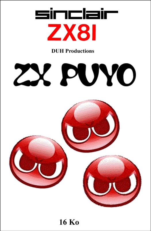 Front Cover for ZX Puyo (ZX81)