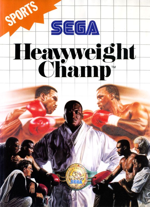 Front Cover for James "Buster" Douglas Knockout Boxing (SEGA Master System)