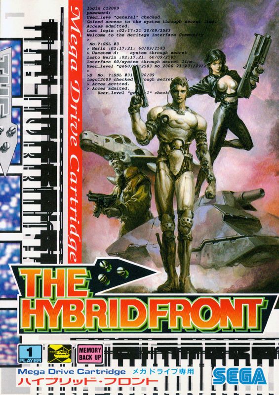 Front Cover for The Hybrid Front (Genesis)