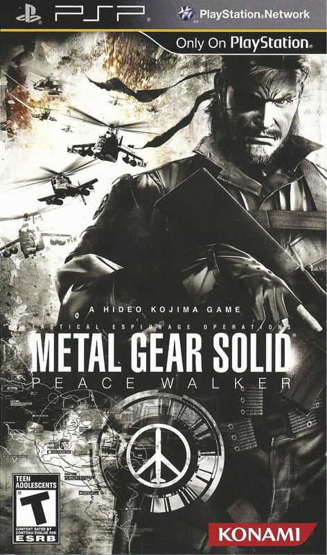 Front Cover for Metal Gear Solid: Peace Walker (PSP)