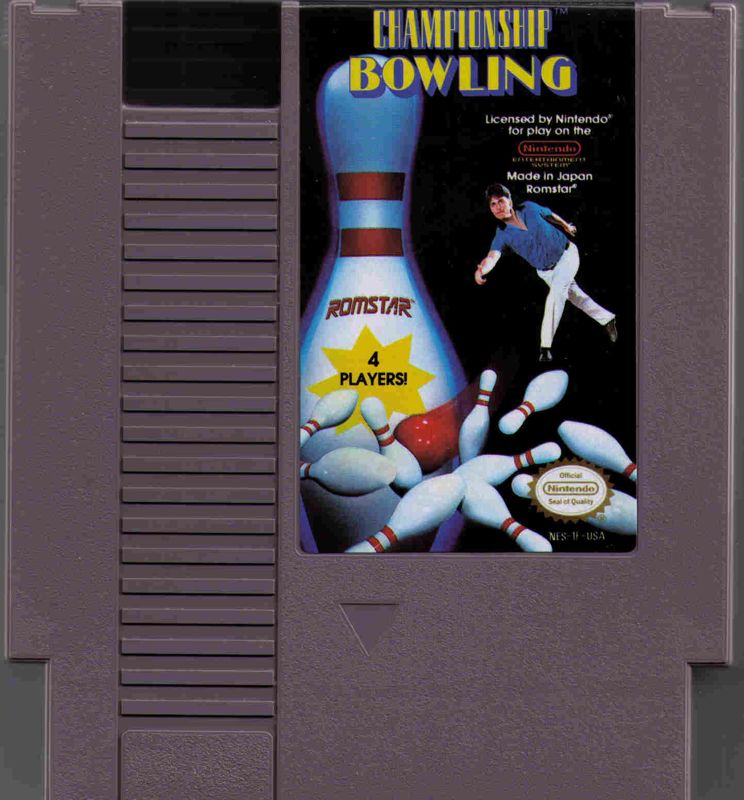 Media for Championship Bowling (NES)