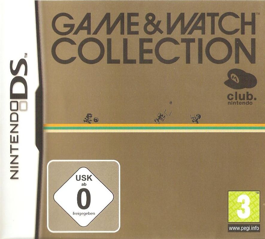 Front Cover for Game & Watch Collection (Nintendo DS)