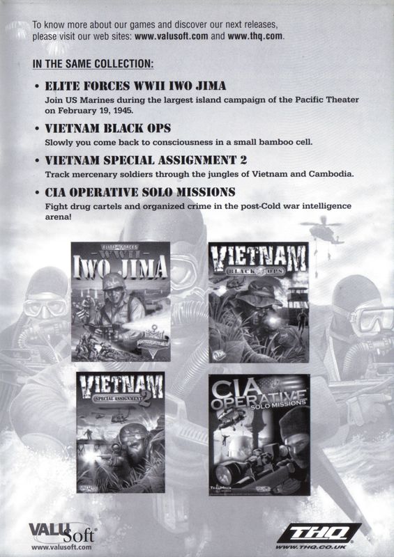 Other for Elite Forces: Navy SEALs (Windows) (Re-release): Keep Case - Inside Right