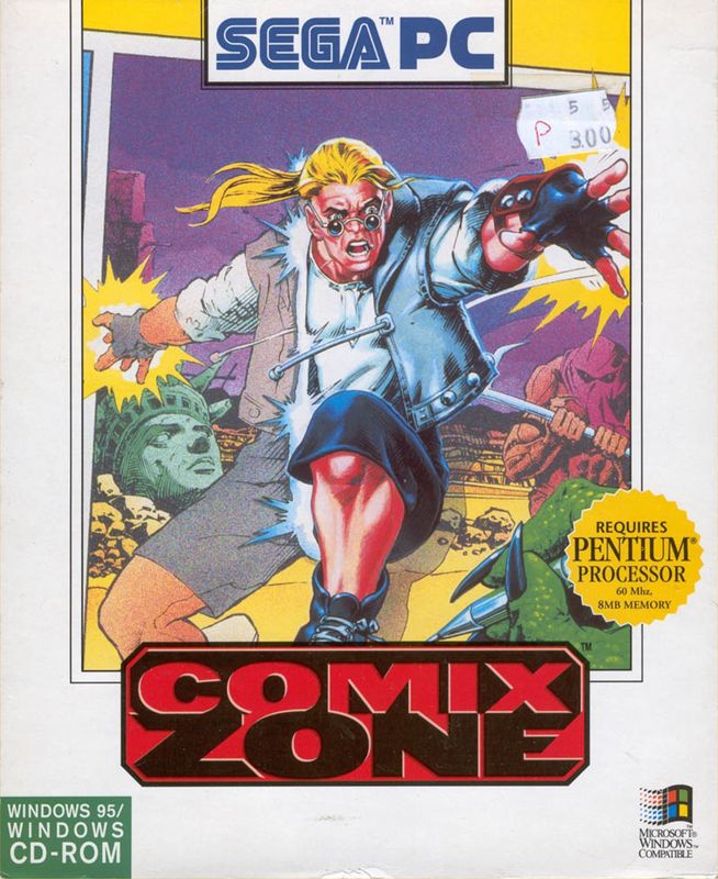 Front Cover for Comix Zone (Windows and Windows 3.x)