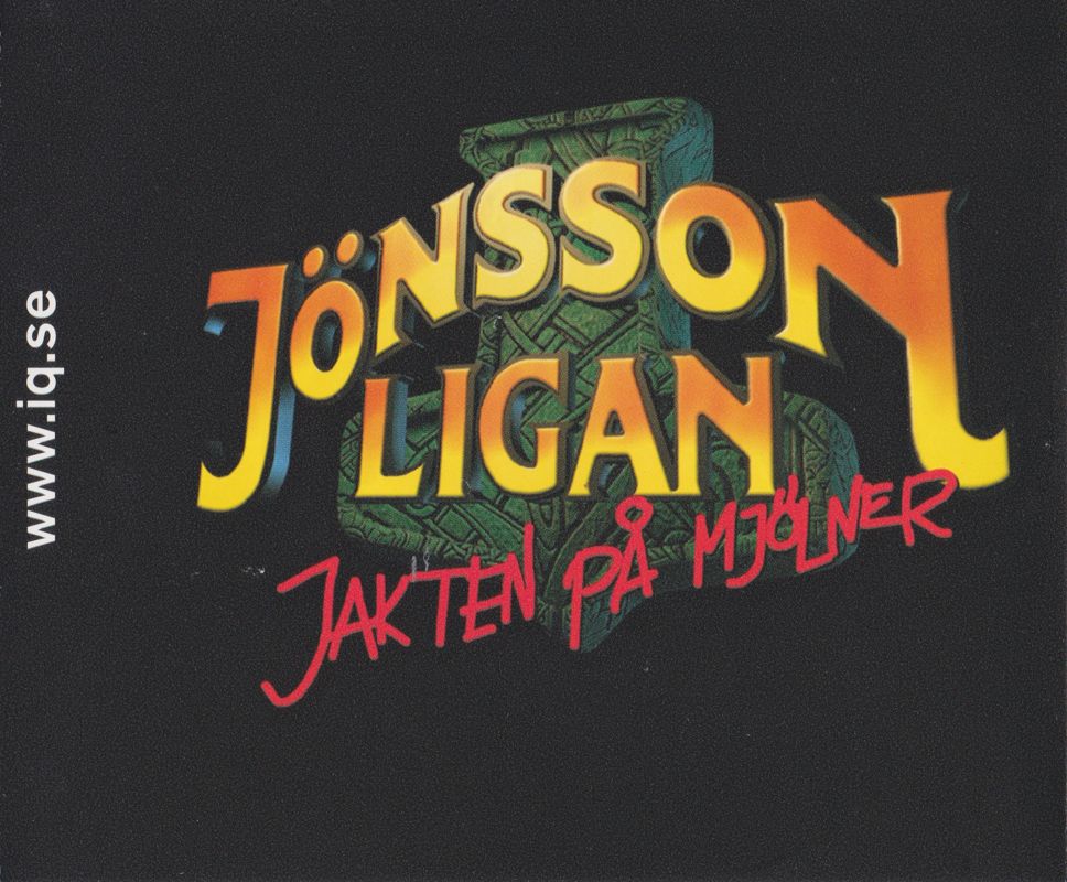 Inside Cover for Jönssonligan: Jakten på Mjölner (Macintosh and Windows): Back