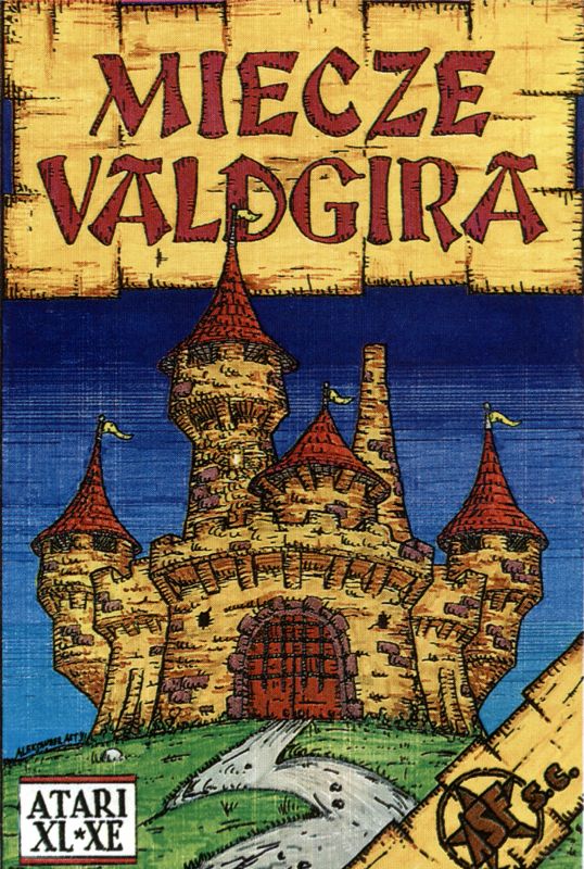 Front Cover for Miecze Valdgira (Atari 8-bit)