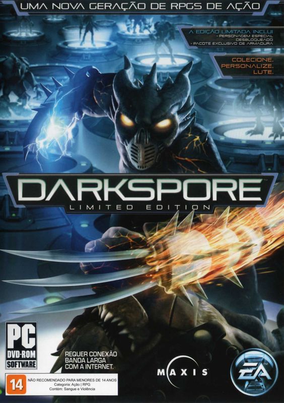 Front Cover for Darkspore (Windows)