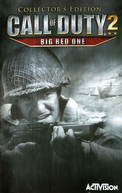 Manual for Call of Duty 2: Big Red One (Collector's Edition) (Xbox): Front
