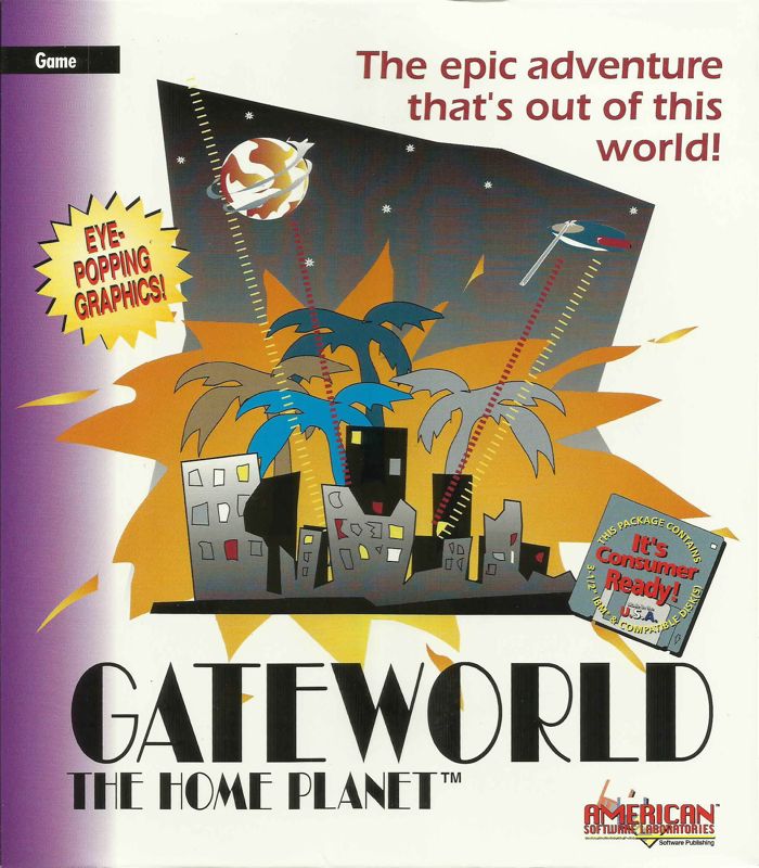 Front Cover for Gateworld: The Home Planet (DOS) (3.5" release)
