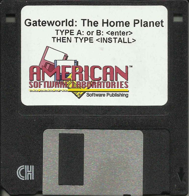 Media for Gateworld: The Home Planet (DOS) (3.5" release)