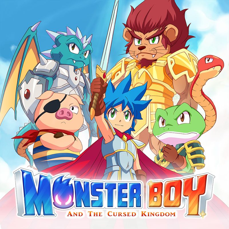 Front Cover for Monster Boy and the Cursed Kingdom (Nintendo Switch) (download release)
