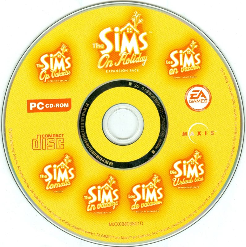 Media for The Sims: Vacation (Windows)