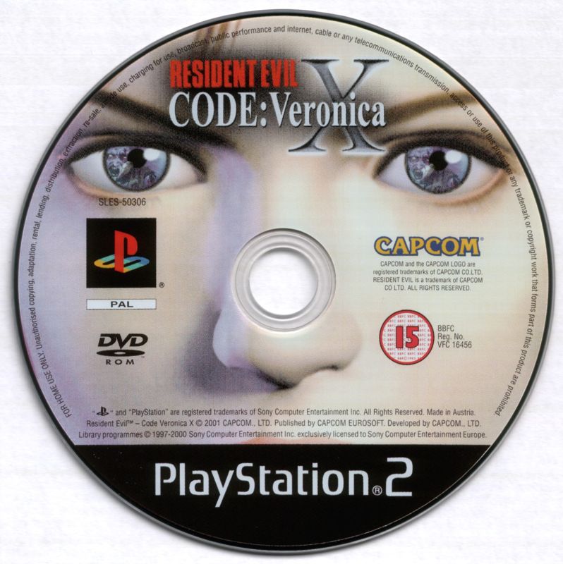 Media for Resident Evil: Code: Veronica X (PlayStation 2): Resident Evil