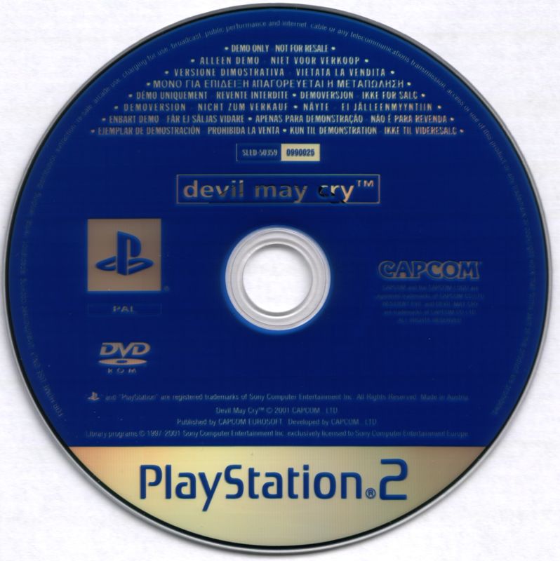 Media for Resident Evil: Code: Veronica X (PlayStation 2): DMC Demo