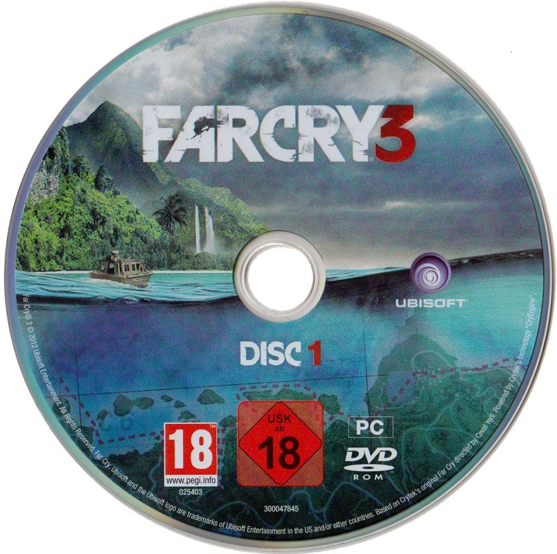 Media for Far Cry 3 (The Lost Expeditions Edition) (Windows): Disc 1