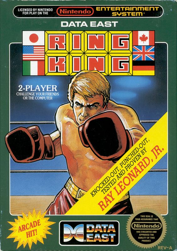 Front Cover for Ring King (NES)