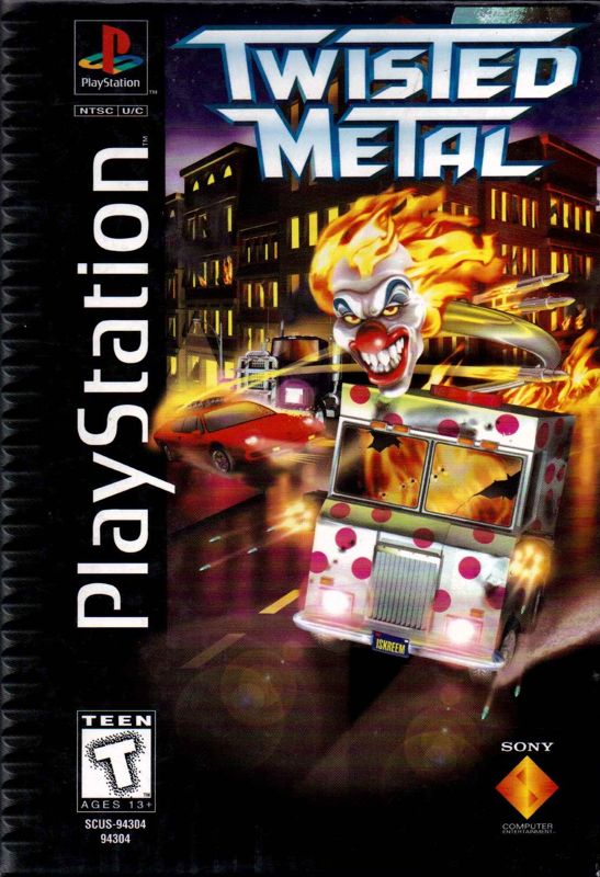Front Cover for Twisted Metal (PlayStation)