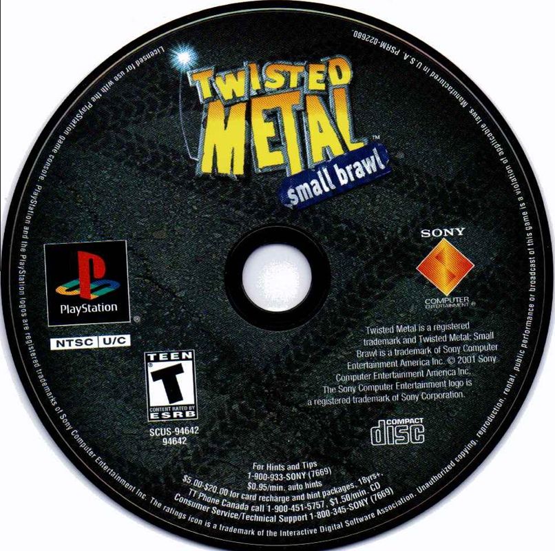 Twisted Metal: Small Brawl (2001) - MobyGames