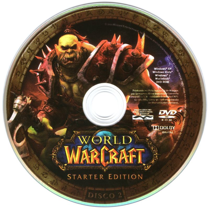 Media for World of WarCraft (Macintosh and Windows) (World of Warcraft Starter Edition bundled to EGW #134): Disc 2