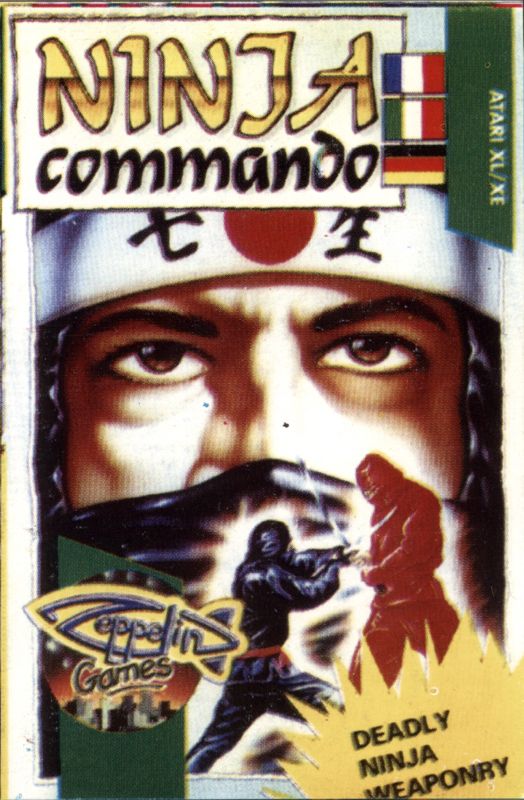 Front Cover for Ninja Commando (Atari 8-bit)