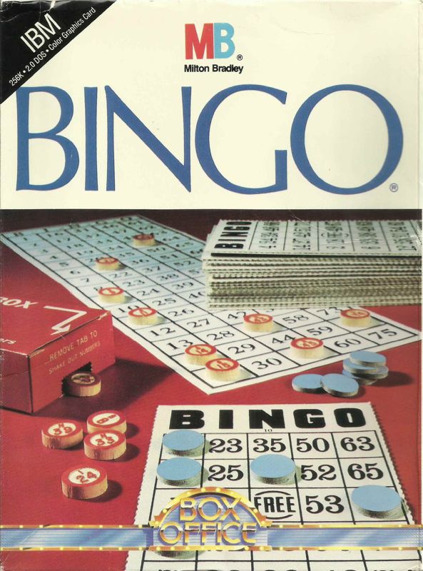 Front Cover for MB Bingo (DOS) (3.5" disk release)