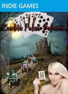 Front Cover for Zombie Poker Defense (Xbox 360) (XNA Indie Games release)