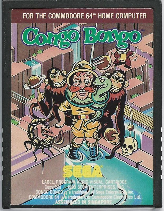 Media for Congo Bongo (Commodore 64)