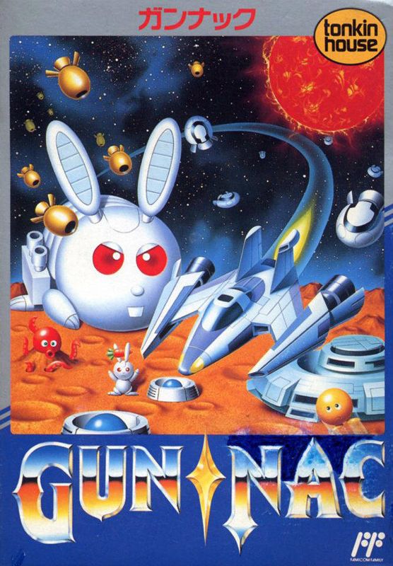 Front Cover for Gun-Nac (NES)