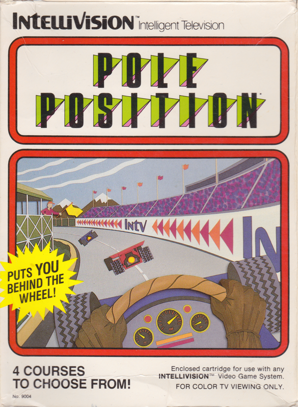 Front Cover for Pole Position (Intellivision)