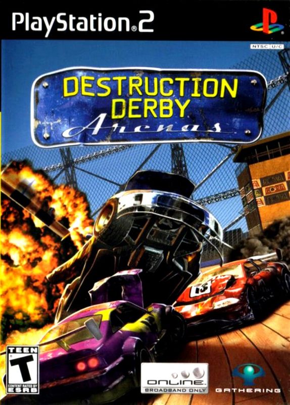 Front Cover for Destruction Derby: Arenas (PlayStation 2)