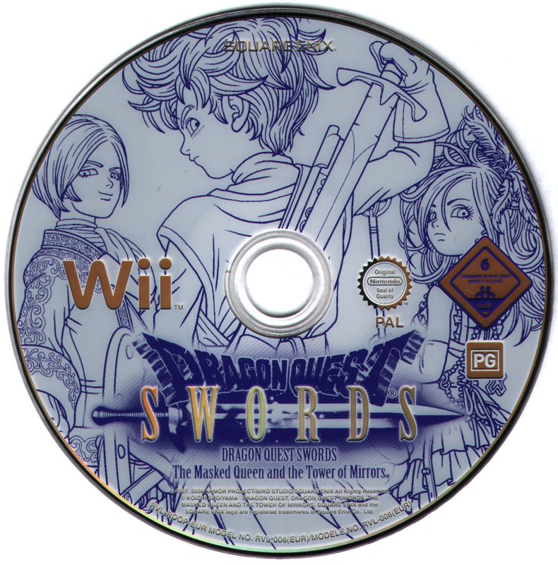 Media for Dragon Quest Swords: The Masked Queen and the Tower of Mirrors (Wii)